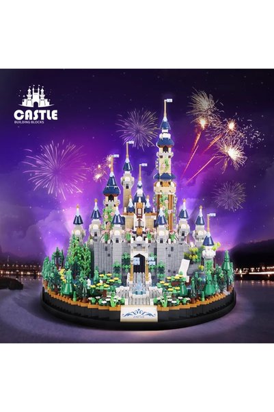 Choice1 3600pcs no Box 6180PCS Magic Castle Sakura House Building Blocks City...