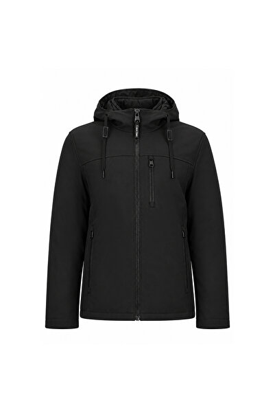 Calvin Klein 3-in-1 Systems Cm403477-Blk Men's Coat Black