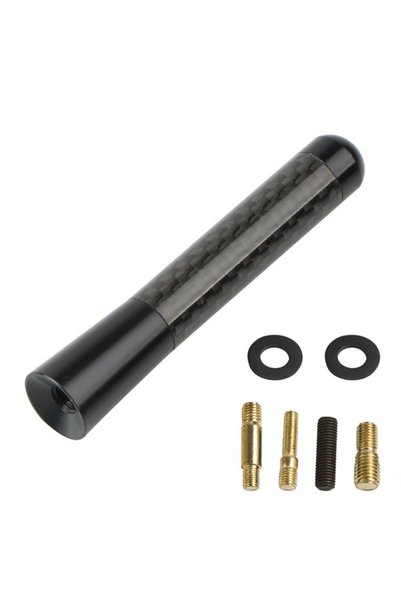 Choice3 Black 8cm Carbon Fiber Car Roof Antenna Universal 3.5cm 8cm 12cm Blac...