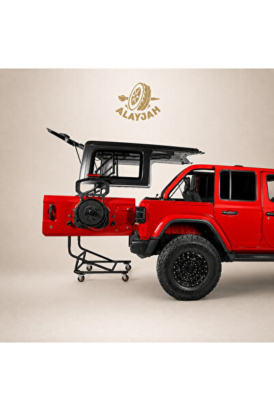 JEEP Enjoy Freedom Hard Top Roof Lifter Compatible with Wrangler 1997-2025, H...