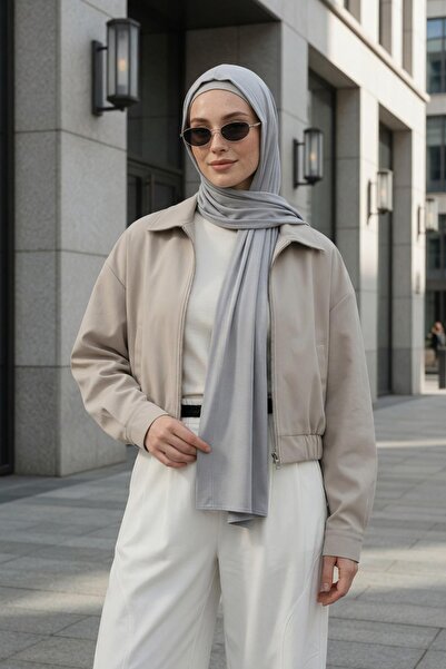 Aisha's Design Combed Cotton Boneli Ready-Made Combed Cotton Hooded Shawl Two...