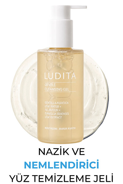 LUDITA Yüz Yıkama Jeli – Hassas Ciltler İçin Arındırıcı & Nazik Temizleyici