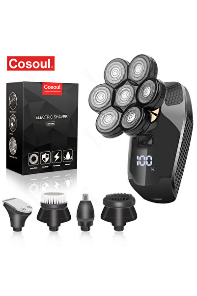 Choice 5 in 1 Cosoul Shaver for Men Electric Shaver Powerful Bald Head Shaver...