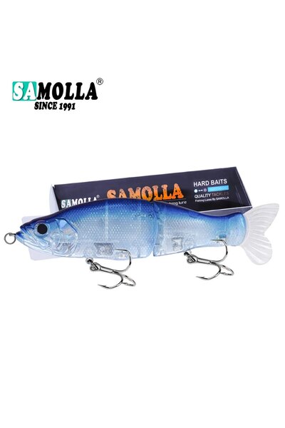 Choice 135mm 30g J Slow Sinking SwimBaits Fishing Lures 30G Whopper Vibration...