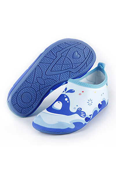 Choice5 26 27(14.1-15.5CM) Blue Whale Kids Water Shoes Girls Boys Beach Swimm...