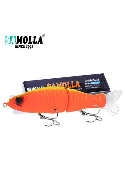 Choice 135mm 30g F Slow Sinking SwimBaits Fishing Lures 30G Whopper Vibration...