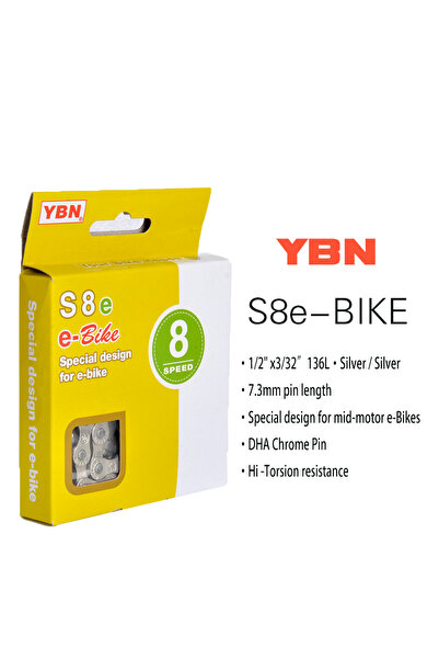 Choice E-Bike S8e 136L YBN E-Bike Chain 8 9 10 11 12 Speed Velocidade Special...