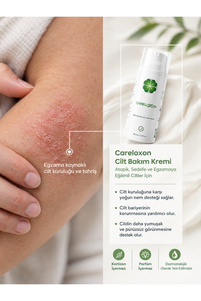 Careloxon Skin Care Cream for Atopic, Very Dry Skin, Sensitive Skin and Skin Prone to Eczema