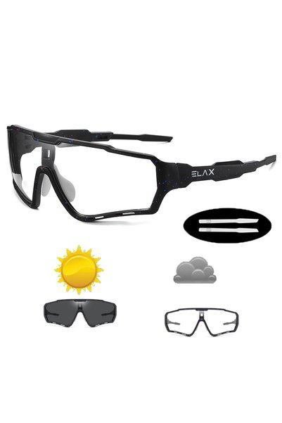 Choice AP12 ELAX Brand New Style Photochromic Sunglasses Sports Men Women Mtb...