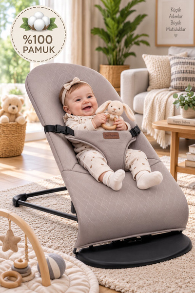 Baby Home 390 Premium Üç Kademeli Sallanan Katlanır Ana Kucağı