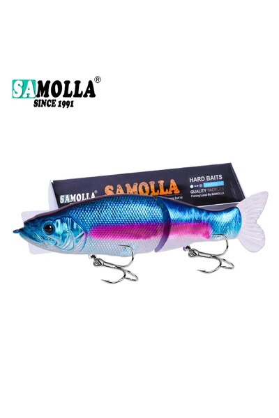 Choice 135mm 30g B Slow Sinking SwimBaits Fishing Lures 30G Whopper Vibration...
