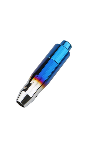 Choice3 145mm bake blue Automatic Shift Knob Metal Car Shifting Push Button A...