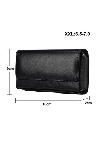 choice2 XXL Universal Leather Mobile Phone Holster Belt Clip Case For iPhone ...