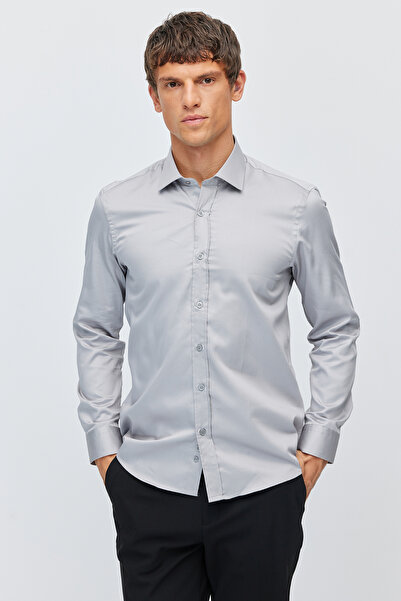 PAULMARK Men's Slim Fit Classic Collared Shirt
