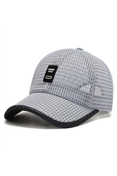 Choice light grey [NORTHWOOD] Men's Mesh Baseball Cap Breathable Summer Caps ...
