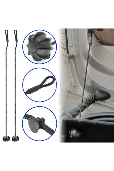 Choice 2X For VW Golf MK5 MK6 Rabbit R R32 R20 GTI Hatch Car Parcel Shelf Str...