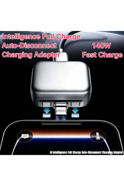 Choice 140W Intelligence Full Charge Auto-Disconnect Charging Adapter Fast Ch...