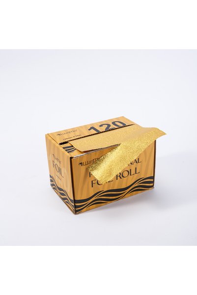 Choice gold Professional Hair Coloring Grade Embossed Hair Foil with Anti-Sli...
