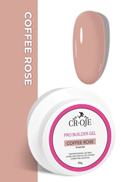 CROJE KALICI OJE (Orta Akışkan Kıvam) Pro Builder Gel (Coffee Rose) 50 gr