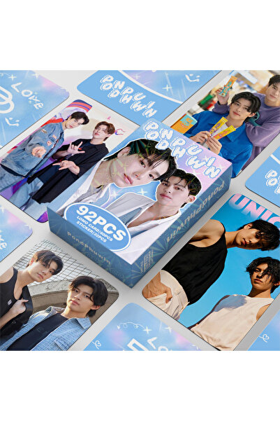 Choice Random Cover 92Pcs/Set PONDPHUWIN Thai Star Laser Lomo Card Drama CP P...