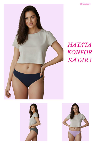 Newlilla 10001 Seven Days Kadın Külot 10001-v7