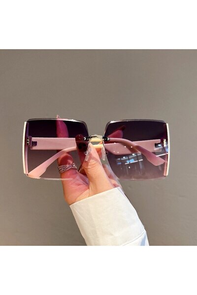 Choice without case 869-c3 b-grey pink KAMMPT New Square Frameless Retro Sung...