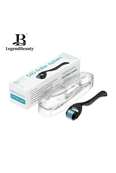 Choice Black Blue0.5 Professional Microneedle Derma Roller 540 Roller Beauty ...