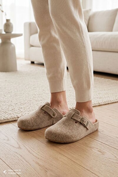 Twigy Tuana Women's Waiter Size Home Slippers Beige 36/40
