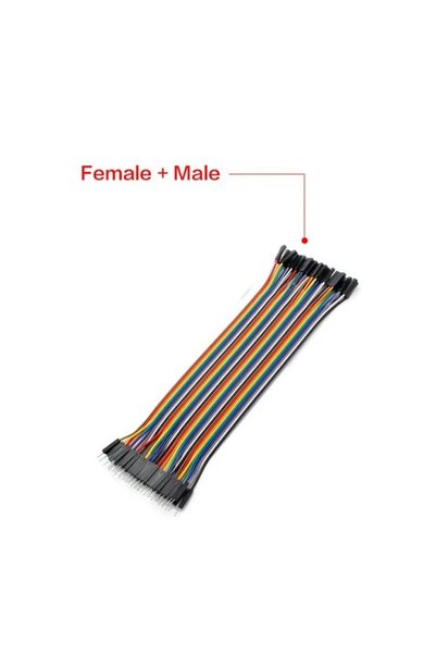 Choice3 40pin 30cm Male to Female 40pin Dupont Wire Kit Male To Male + Male T...