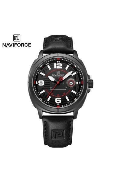 Choice1 NAVIFORCE BRB NAVIFORCE Brand Men Quartz Watch High Quality PU Band C...
