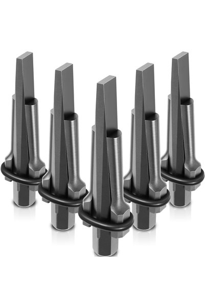 Choice1 grey 5pcs 5/10Pcs 5/8 Inch Stone Splitter Heavy Duty Plug Wedge Feath...