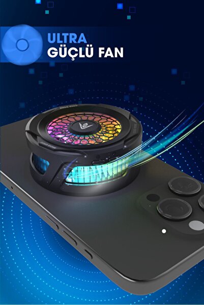 ZOİNCO Cold Dome Telefon Soğutucu Radiatörlü fan - Tablet & Telefon Uyumlu