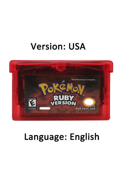 Choice3 USA-RUBY Super Fun Pok é mon 32-bit Game Card GBA Game Video Game Pok...