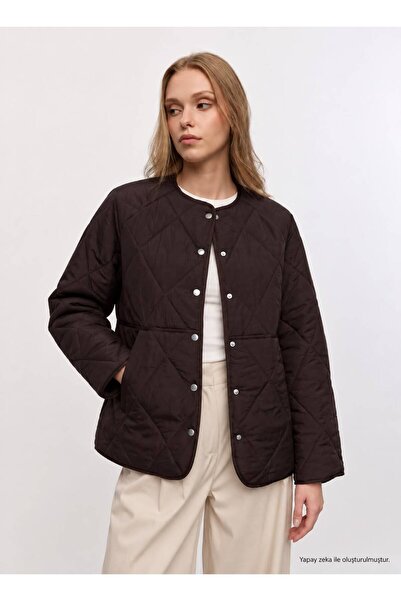 Serpirella Butik معطف مبطن موديل ZR