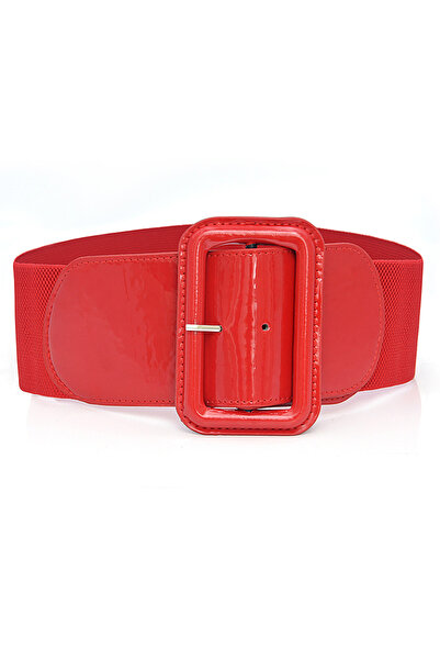 Choice 79x7.5 cm red belt Plus Size Black Stretch Cummerbunds Female Wide Bla...
