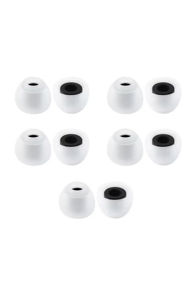 Choice10 5Pairs Black-M KBEAR 07 Silicone--Upgrade Headphone Eartips 1pair(2p...