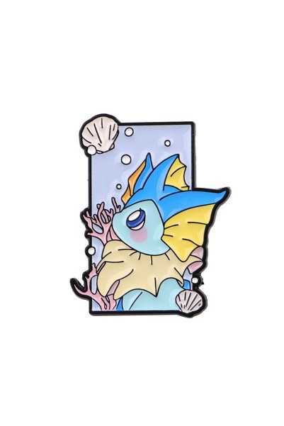 Choice 5 Cute Anime Game Enamel Pin Cool Monster Animal Brooches Woman Men Ba...