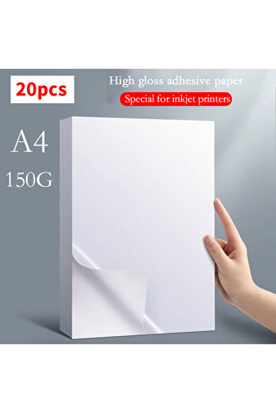 Choice A4 150G 20PCS A4 A5 A6 135/150G Adhesive Backed Photo Paper Single-Sid...