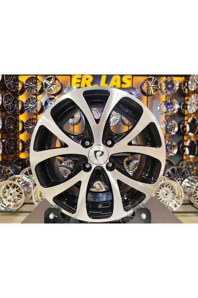 BK 4 Adet BK-141 6*14 4*100 ET35 73.1 BLACK MACK JANT (Takım)