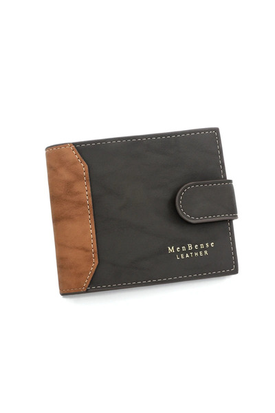 choice2 Black Men's Business Wallet High Quality PU Leather Holder Case Male ...