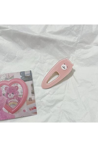 Choice5 Bandai pink bear Kawaii Chiikawas Character Hair Clips Cute Cartoon A...