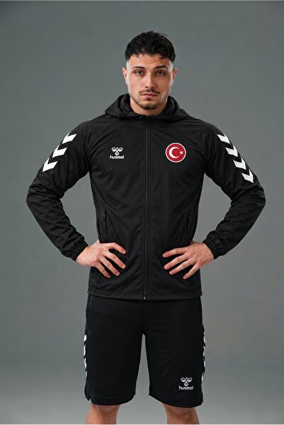 hummel Armin National Team Raincoat Black