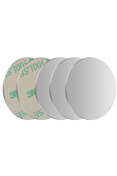 Choice13 5pcs Silver Round Metal Plate For Magnetic Car Phone Holder Universa...