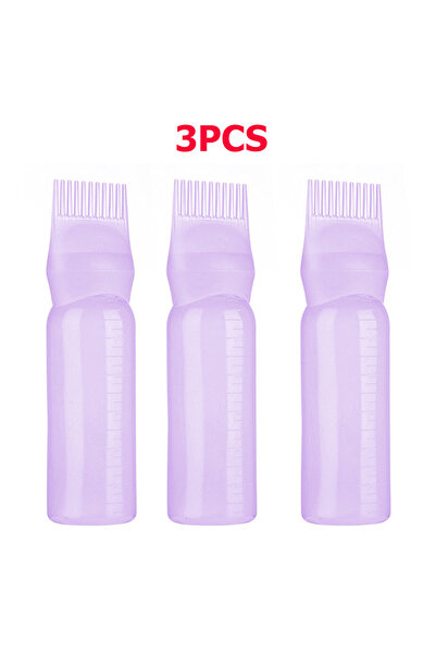 Choice 120ml Purple-3pcs 3pcs180ml Hair Oil Applicator Bottle Repeatable Fill...