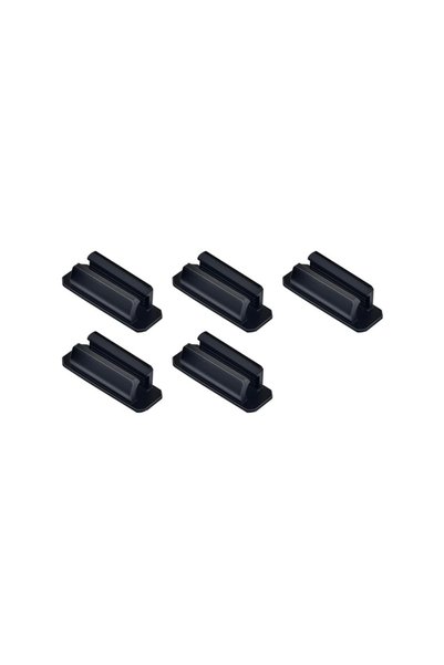 Choice 5PCS 2/5PCS Self-Adhesive Silicone Pen Holder Wall Mounted Pencil Clip...