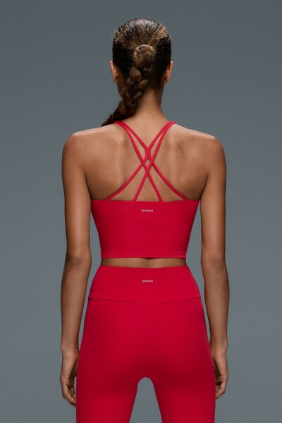 Oysho Comfortlux strappy tank top with cups
