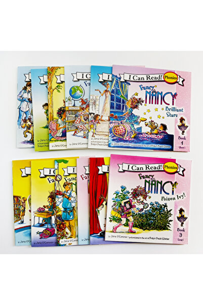 Choice 12 Books Set Fancy Nancy I Can Read Phonics English Picture Book Story...