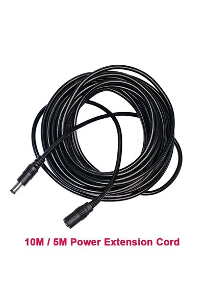 Choice1 10m 10M/ 5M 5.5mm*2.1mm DC Power Connector Extension Cord Jack Adapte...