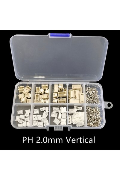 Choice6 PH 2.0mm Vertical 1 Box JST Connector Assortment Kit - SH1.0/ZH1.5/PH...