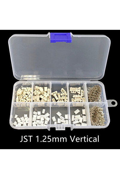 choice2 JST 1.25mm Vertical 1 Box JST Connector Assortment Kit - SH1.0/ZH1.5/...